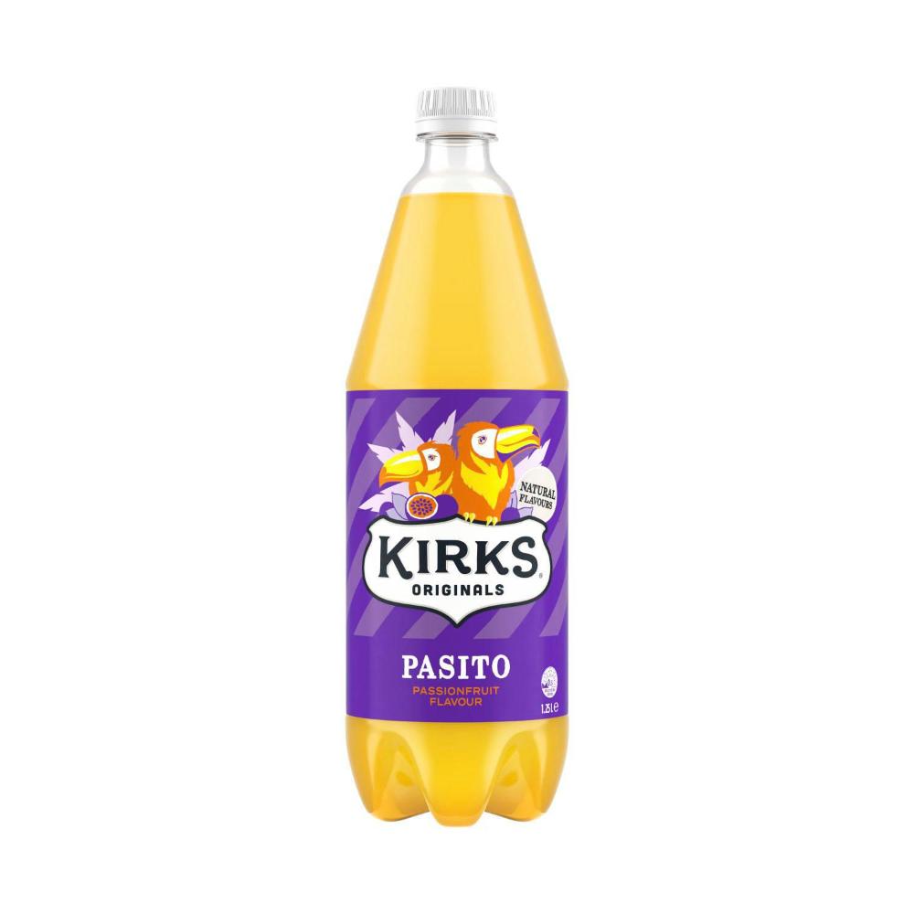 Kirks Pasito Passionfruit Soft Drink - 1.25L