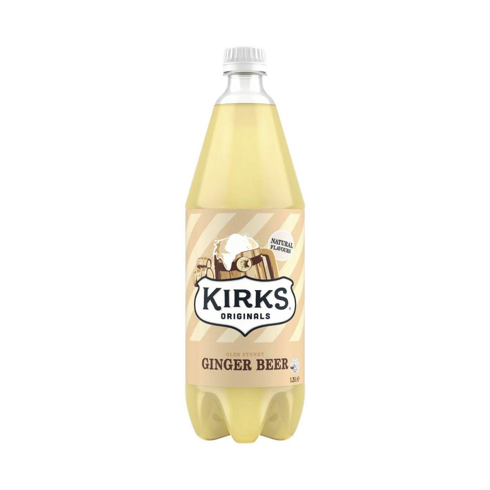 Kirks Ginger Beer Soft Drink - 1.25L