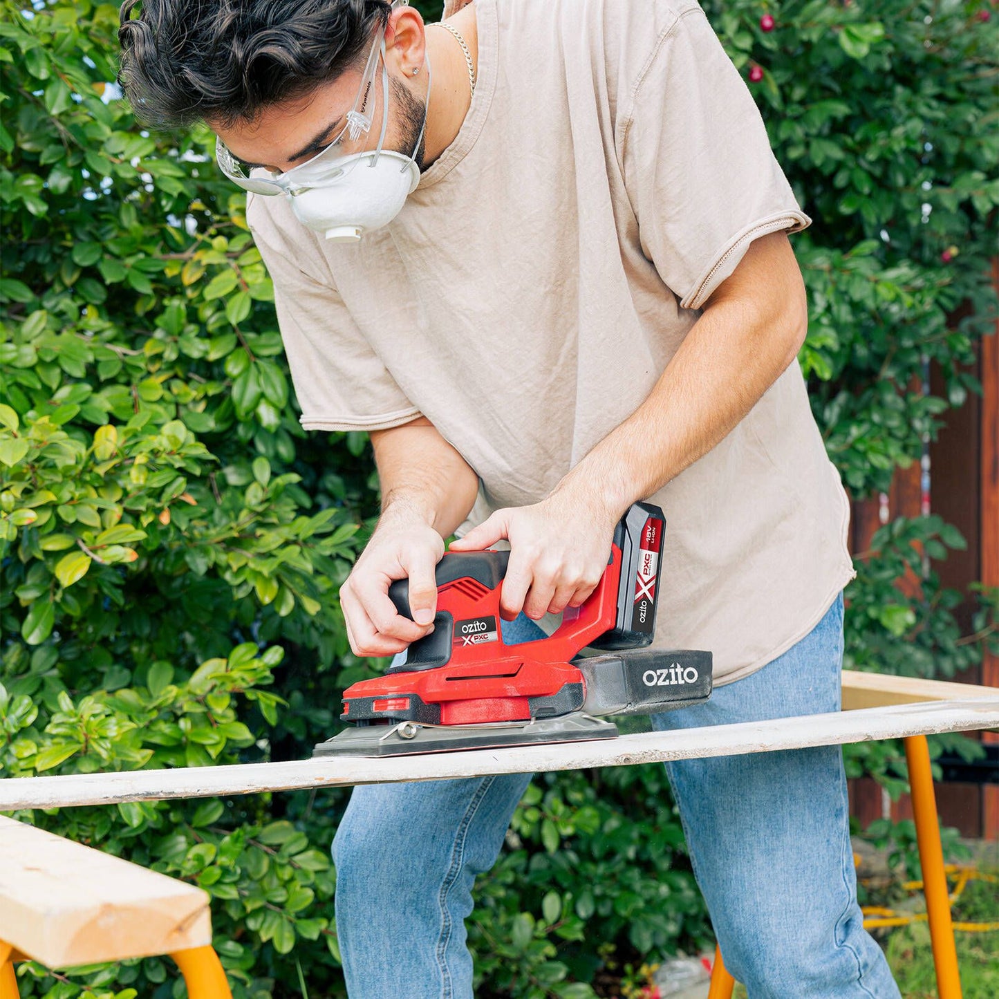 Ozito PXC 18V 1/2 Sheet Sander