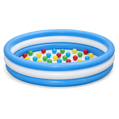 h2ogo 3 Ring Ball Pit - Blue - 1.22m