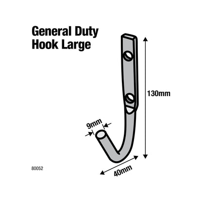 Everhang J Bolt Hook - 105mm