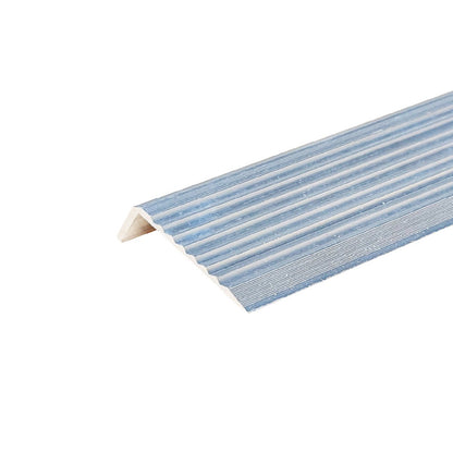 Metal Mate Aluminium Stair Nosing 43mm x 23mm Lightweight Slip Resistant