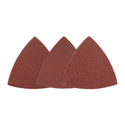 Ryobi Delta Multi Tool Sanding Set - 80mm - 80/120/240 Grit - 10 Piece