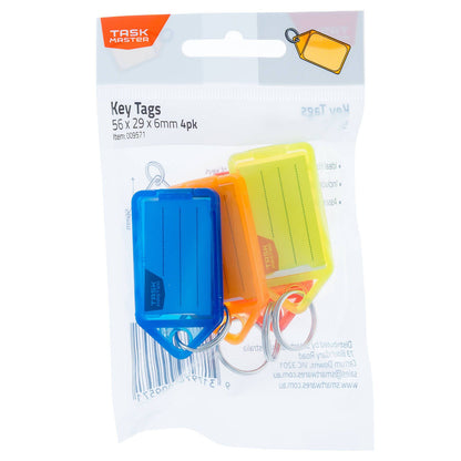 Taskmaster Key Tag - 29mm - 4 Pack