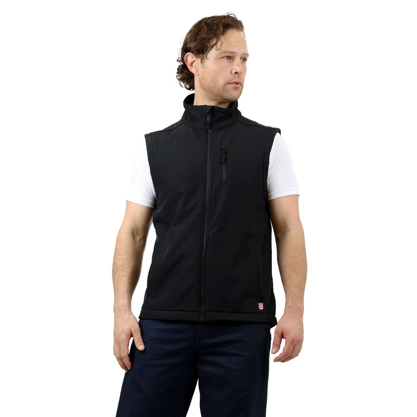 Citeco Black Soft Shell Vest - Small