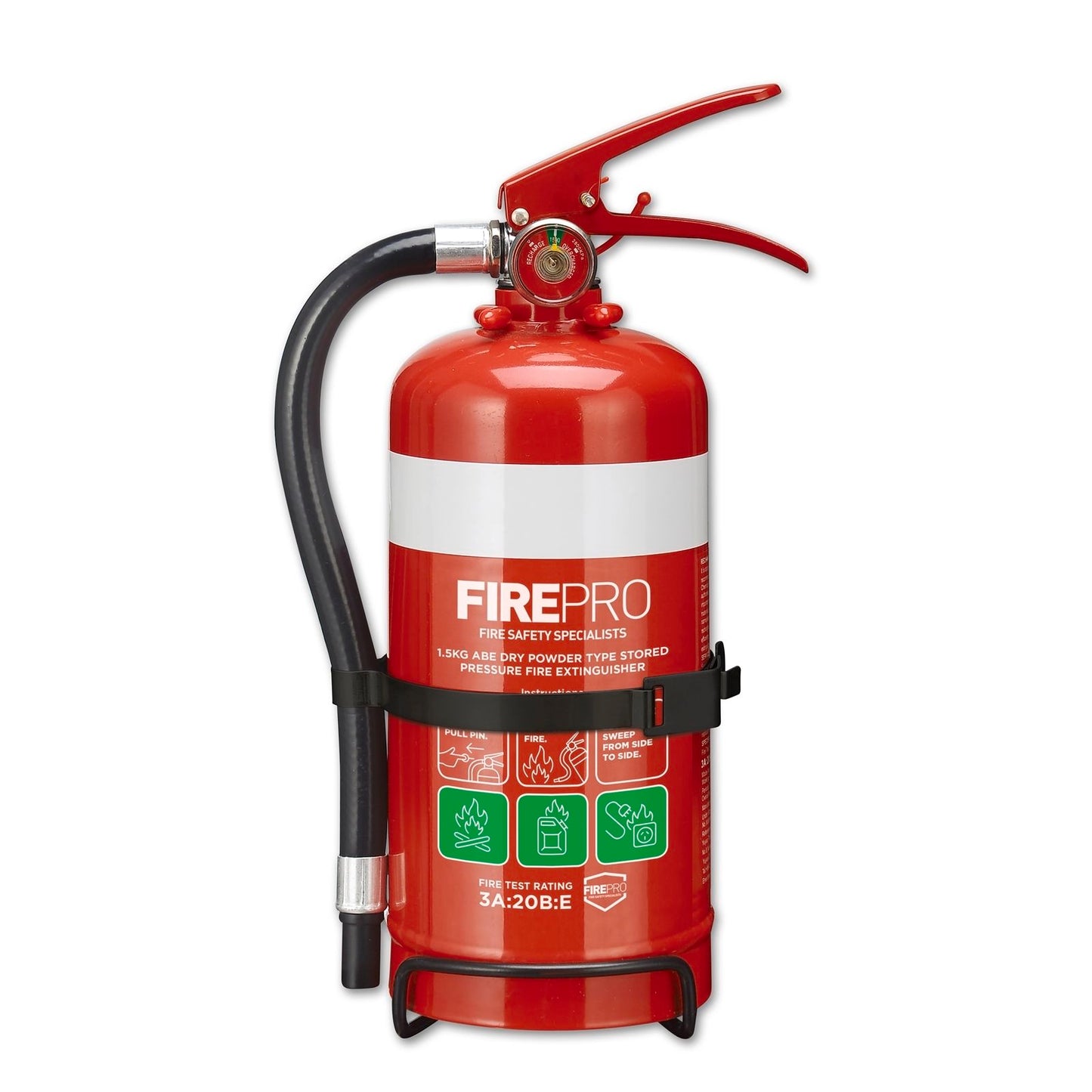 Firepro Dry Powder Fire Extinguisher - 1.5kg