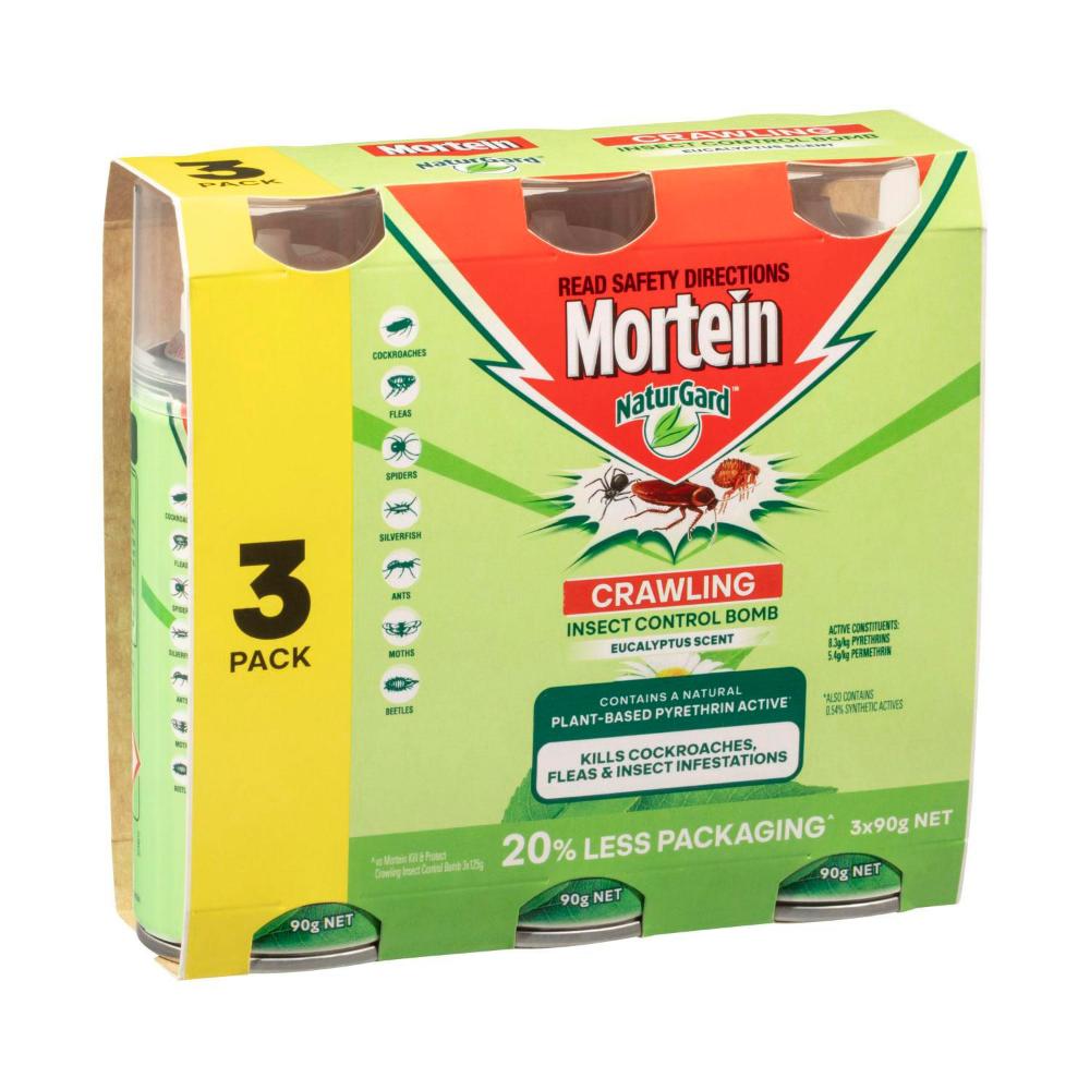 Mortein Naturgard Bomb 3x90g - 270g