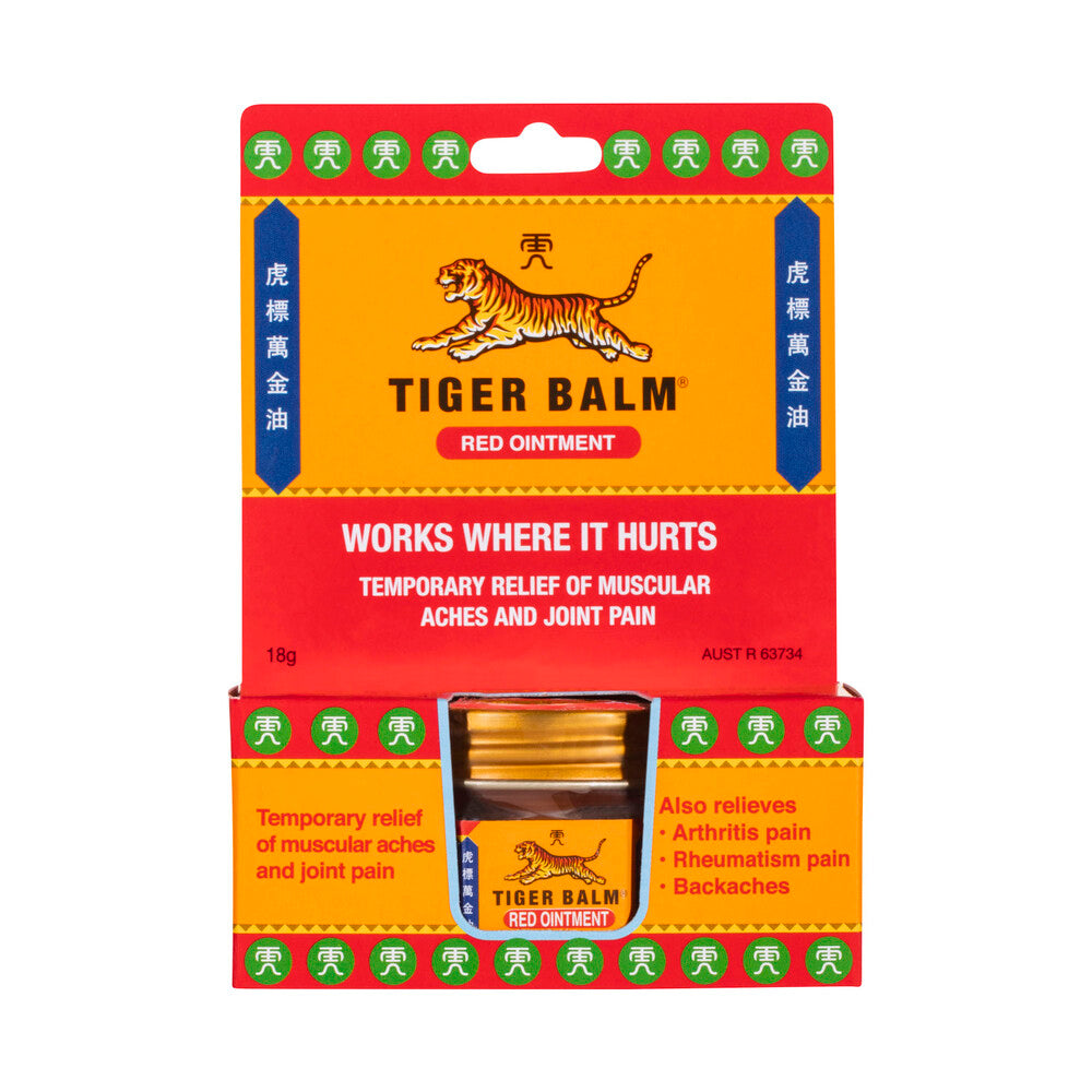 Tiger Extra Strength Red Balm - 18g