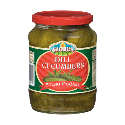 Globus Polskie Ogorki Dill Cucumbers - 680g