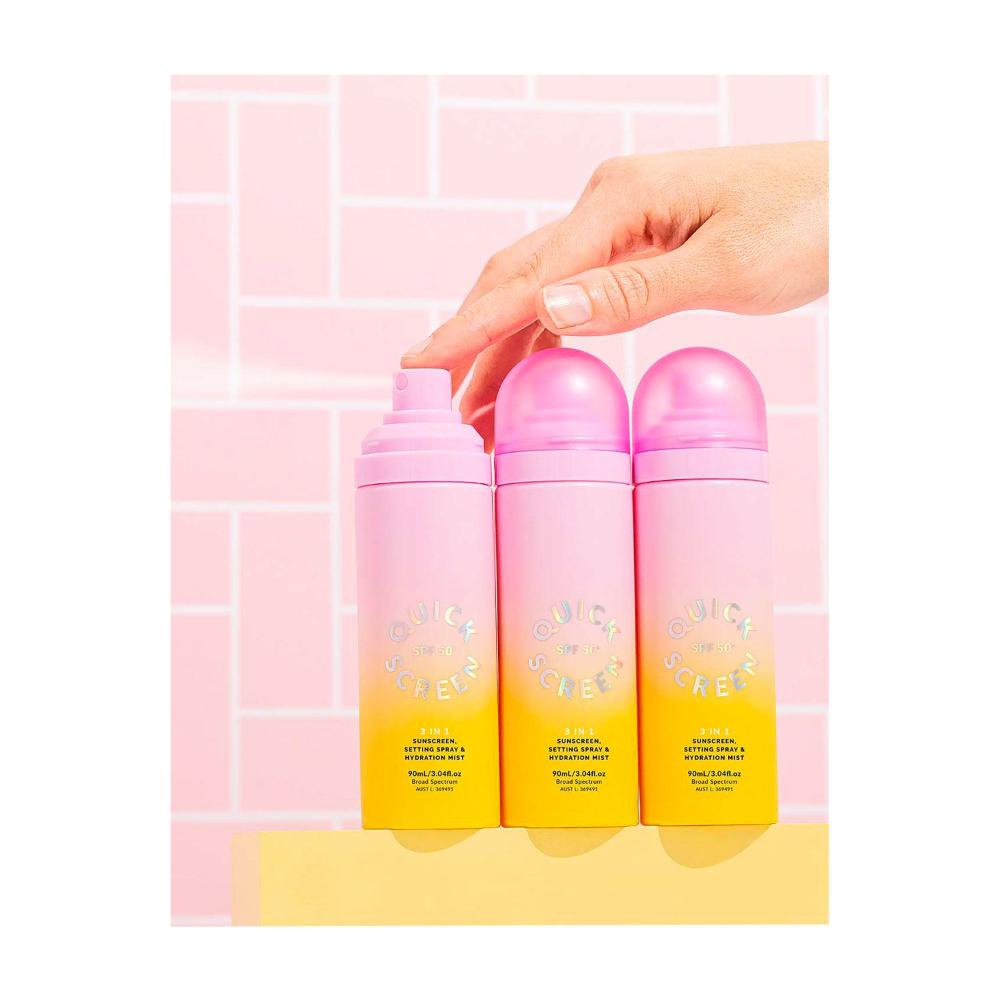 Quick Screen Facial Sunscreen Spray Spf50+ - 90mL