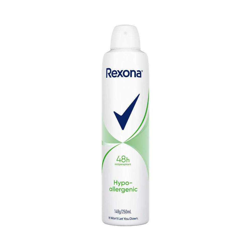 Rexona Women Deodorant 48hr Aerosol Hypoallergenic - 250mL