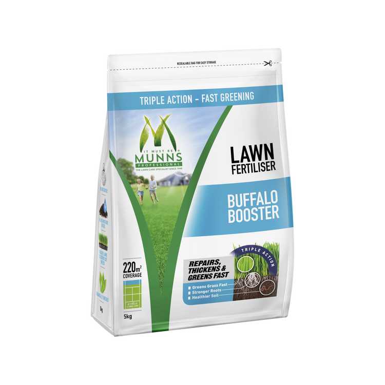 Munns Professional Buffalo Booster Lawn Fertilizer 5kg
