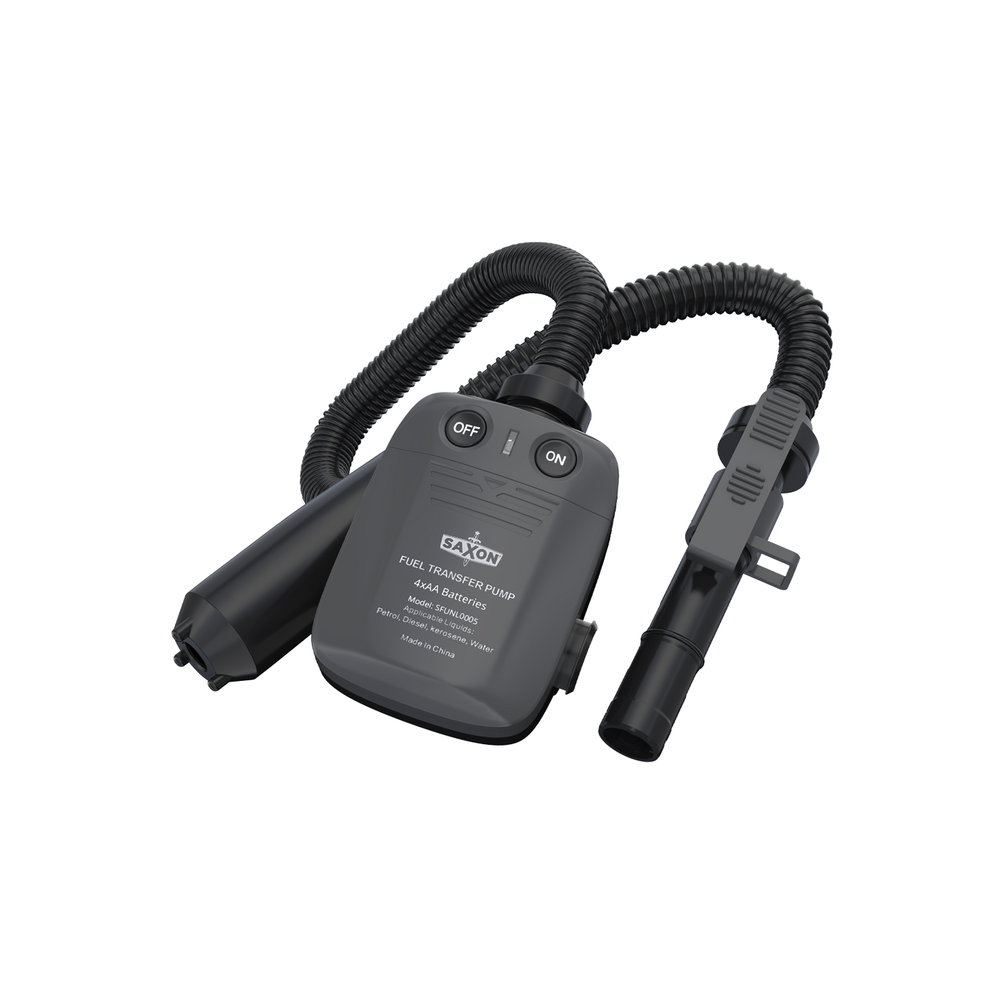 Saxon Battery Powered Fuel Transfer Pump - 10L/min