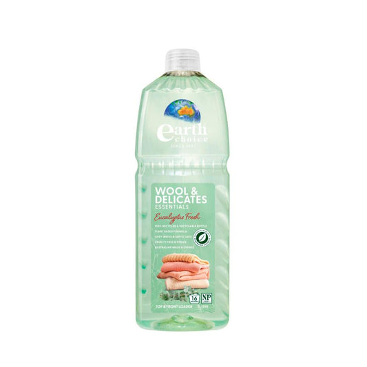 Earth Choice Eucalyptus Fresh Wool & Delicates Washing Liquid - 1L