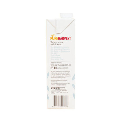 Pureharvest Organic Rice Unsweetened Long Life Milk Uht - 1L
