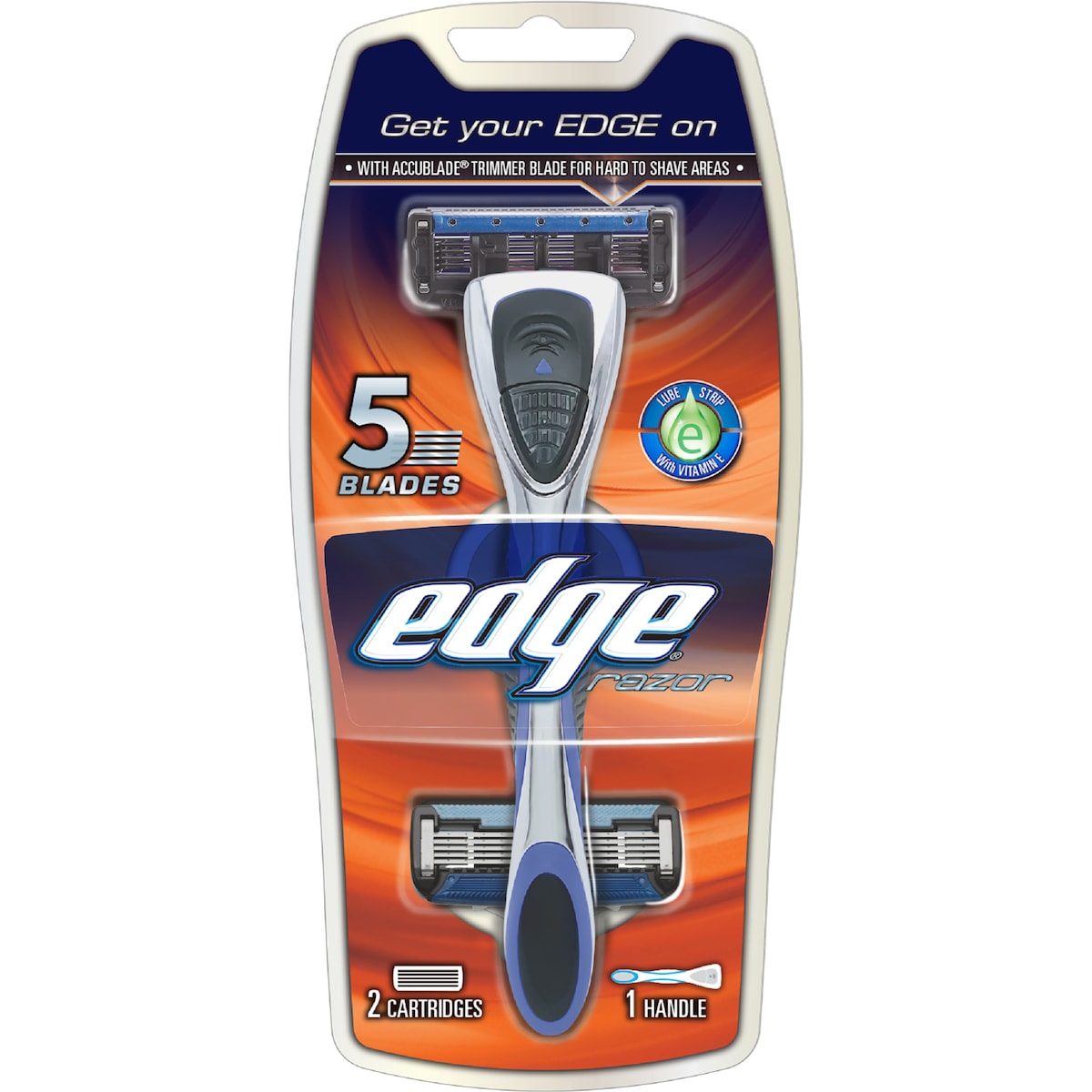 Edge Mens 5 Blade Kit Plus 2 pack
