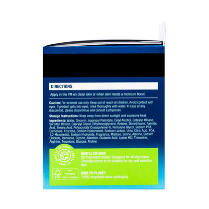 Neutrogena Hydro Boost Hyaluronc Acid Night Cream Moisturiser - 50g