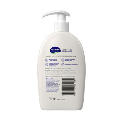 Redwin Sorbolene Moisturiser - 550mL