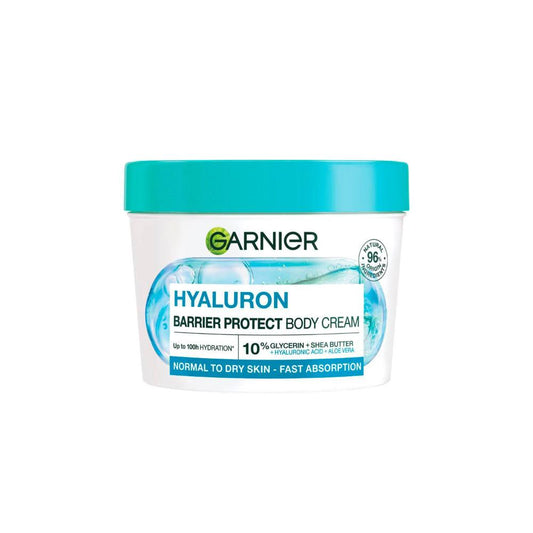 Garnier Aloe Vera & Magnesium Body Hyaluron Barrier Protect Body Cream - 380ml