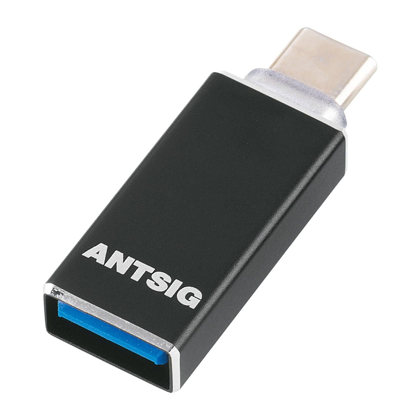 Antsig USB-C Plug to USB-A Socket Adaptor - 15 x 8 x 30mm