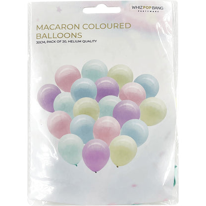 Korbond Macaron Coloured Balloons 20 Pack