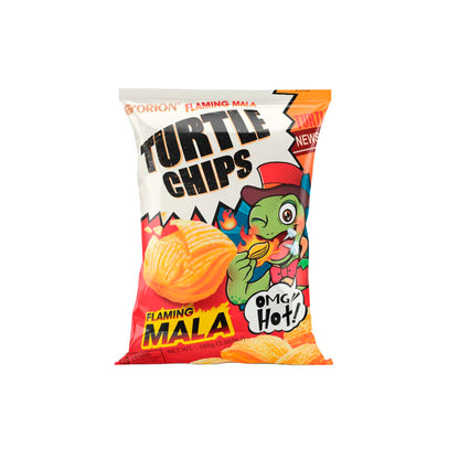 Orion Turtle Chips Flaming Mala Flavou - 160g