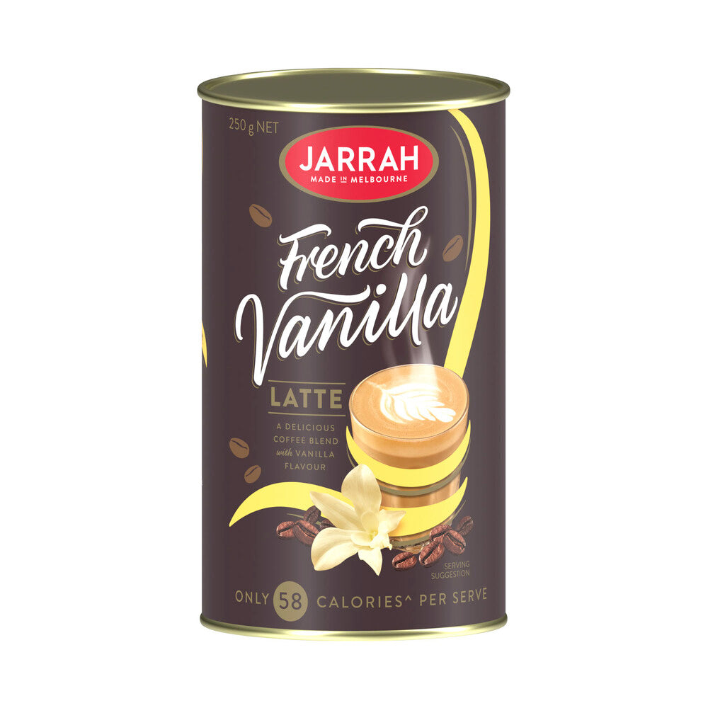 Jarrah French Vanilla Latte Instant Coffee - 250g