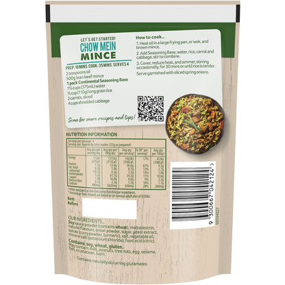 Continental Classics Recipe Base Chow Mein Mince 30g