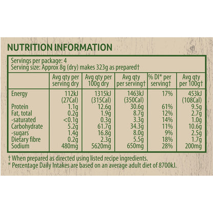 Continental Classics Recipe Base Chow Mein Mince 30g