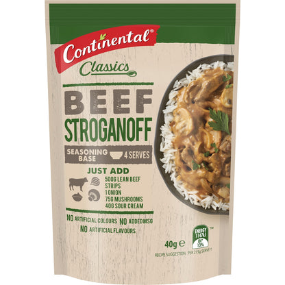 Continental Recipe Base Beef Stroganoff 40g