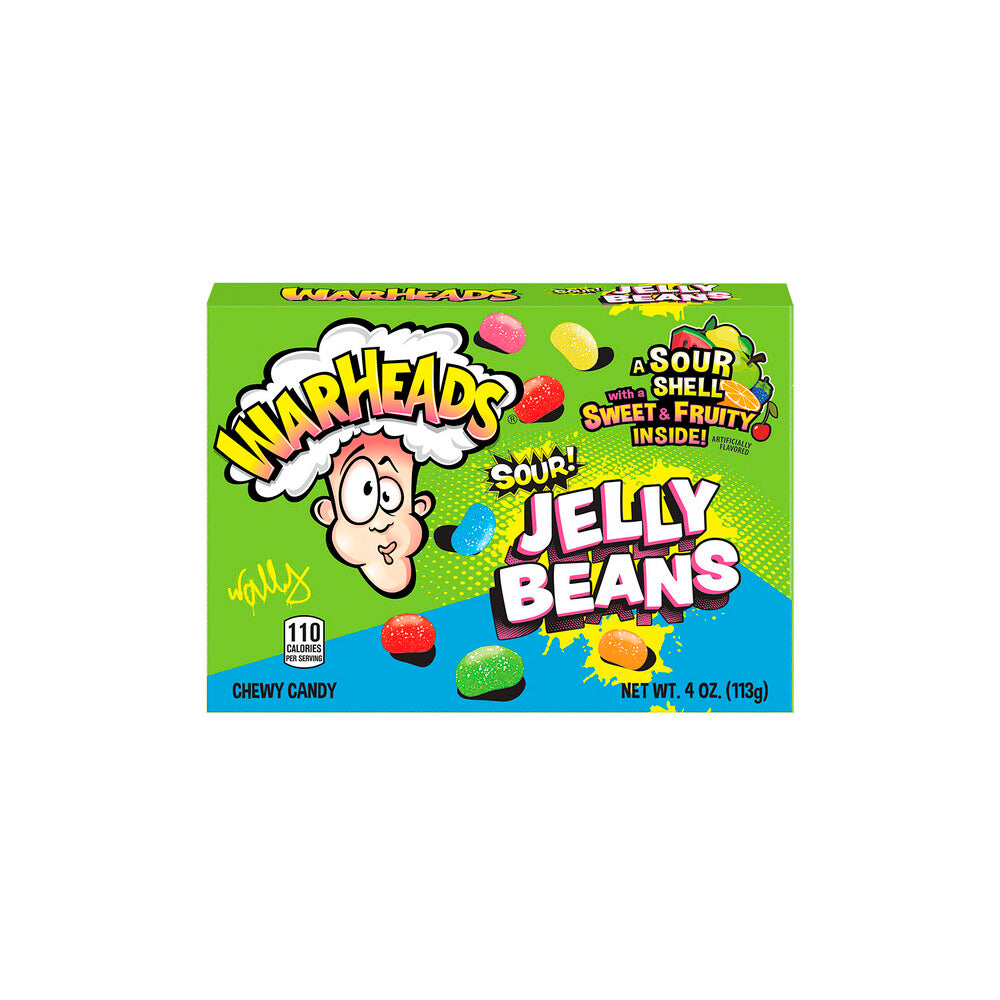 Warhead Sour Jelly Beans - 113g