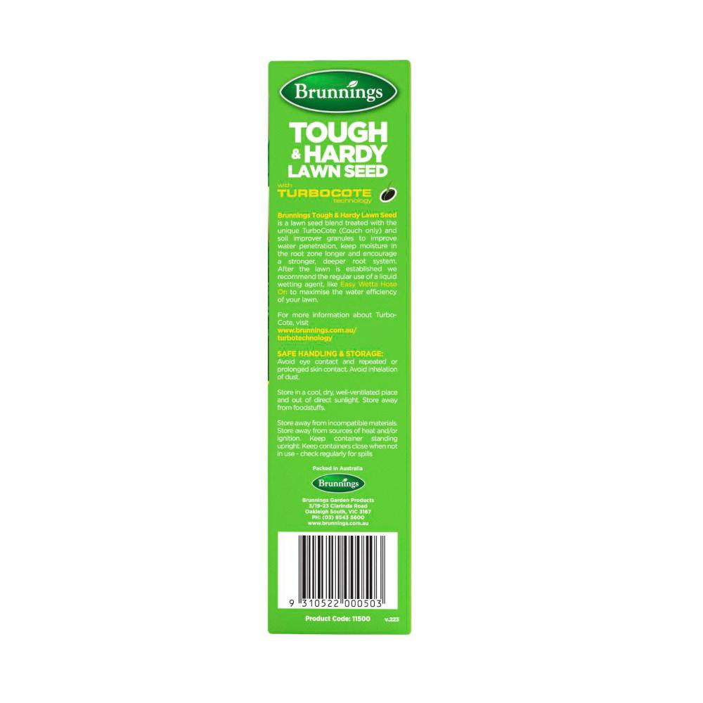 Brunnings Tough Lawn Seed - 1kg