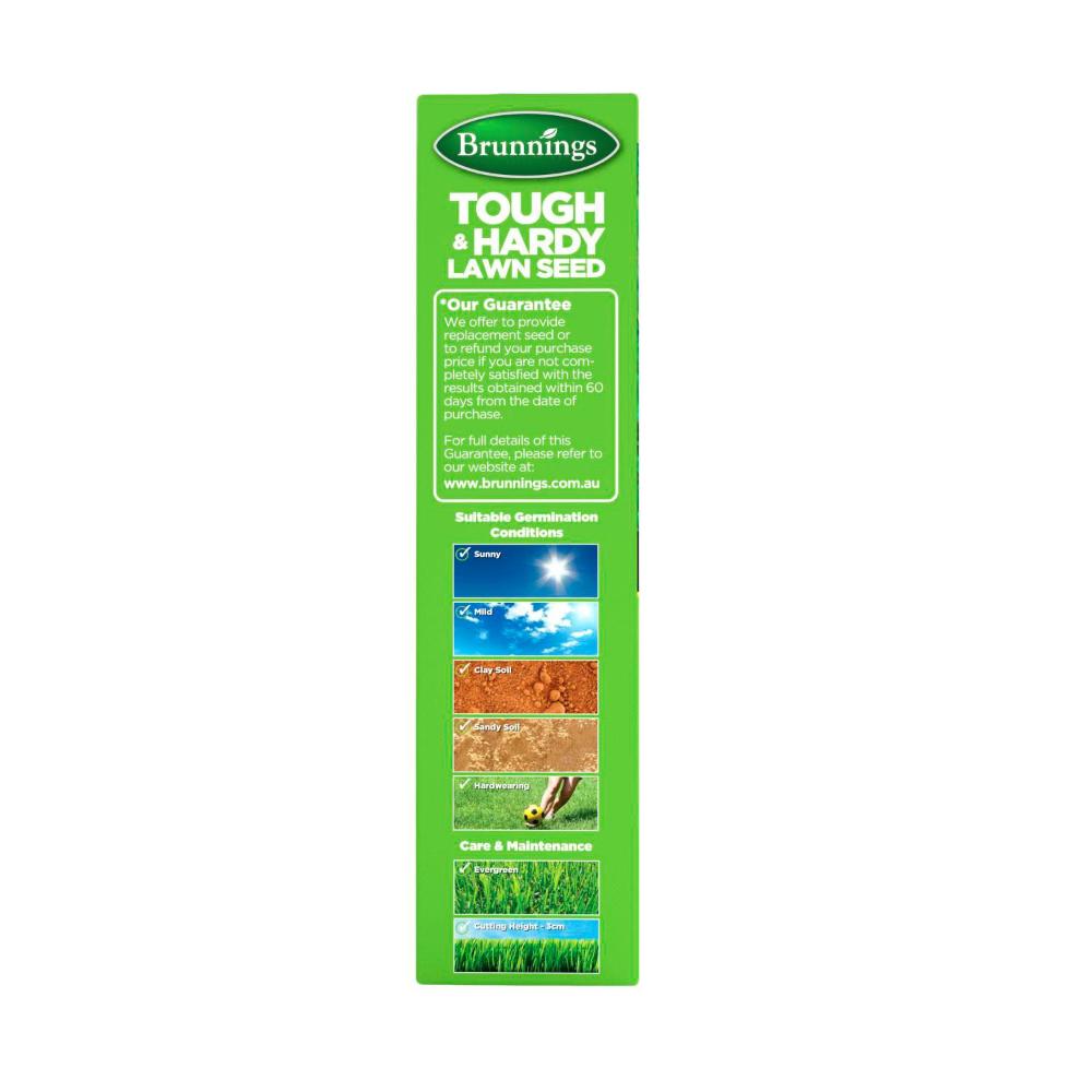 Brunnings Tough Lawn Seed - 1kg