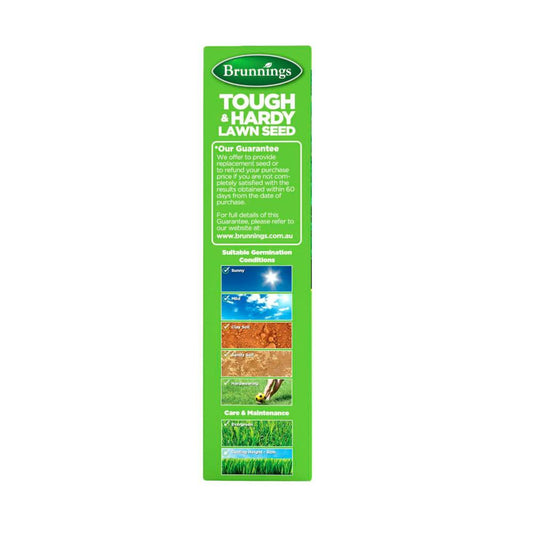 Brunnings Tough Lawn Seed - 1kg