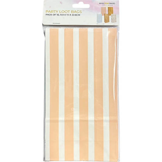 Whiz Pop Bang Paper Loot Bags Assorted 10 Pack