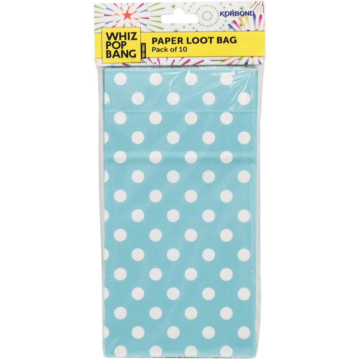 Whiz Pop Bang Paper Loot Bags Assorted 10 Pack