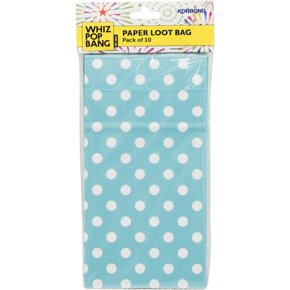 Whiz Pop Bang Paper Loot Bags Assorted 10 Pack