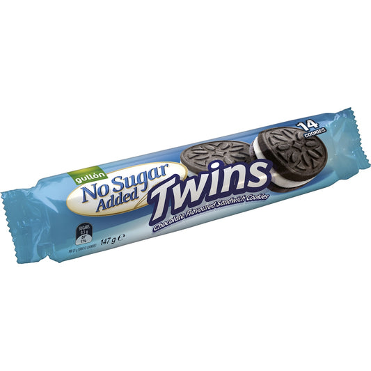 Gullon No Added Sugar Choc Twin Biscuits 147g
