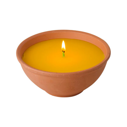 Pie Dish Citronella Tropical Strength Candle - 150 x 150mm