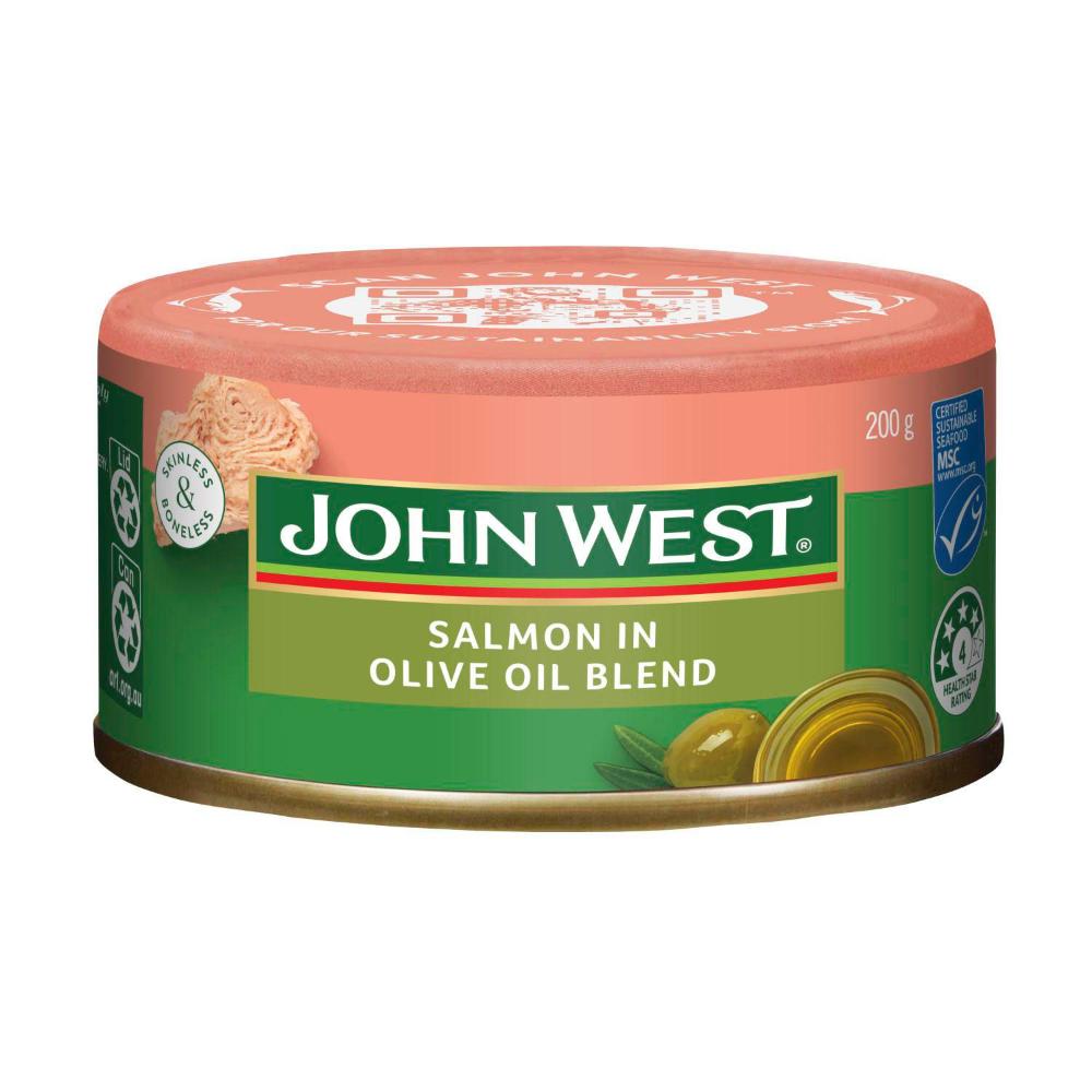 John West Skinless & Boneless Salmon Olive Oil - 200g