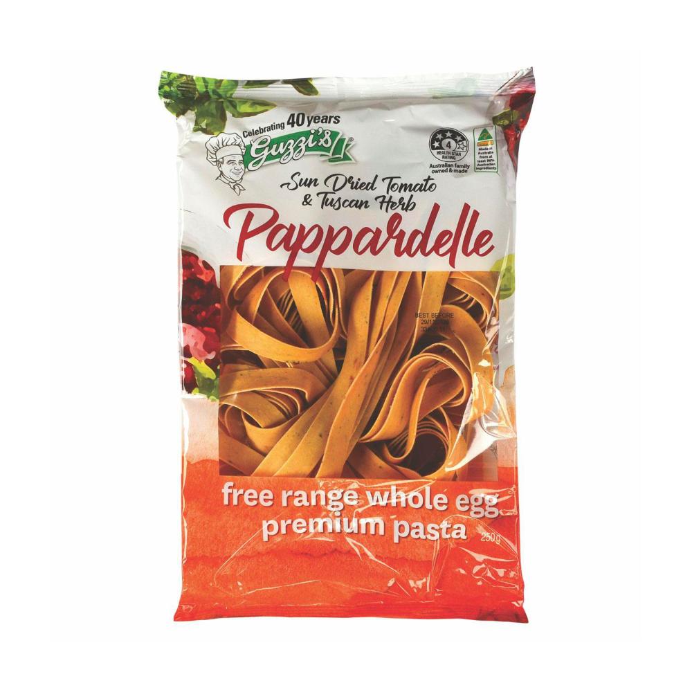 Guzzis Special Selection Pappardelle Herb Stom - 250 GRAM