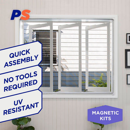 Permastik Magnetic Insect Screen Kit - 2 x 2m