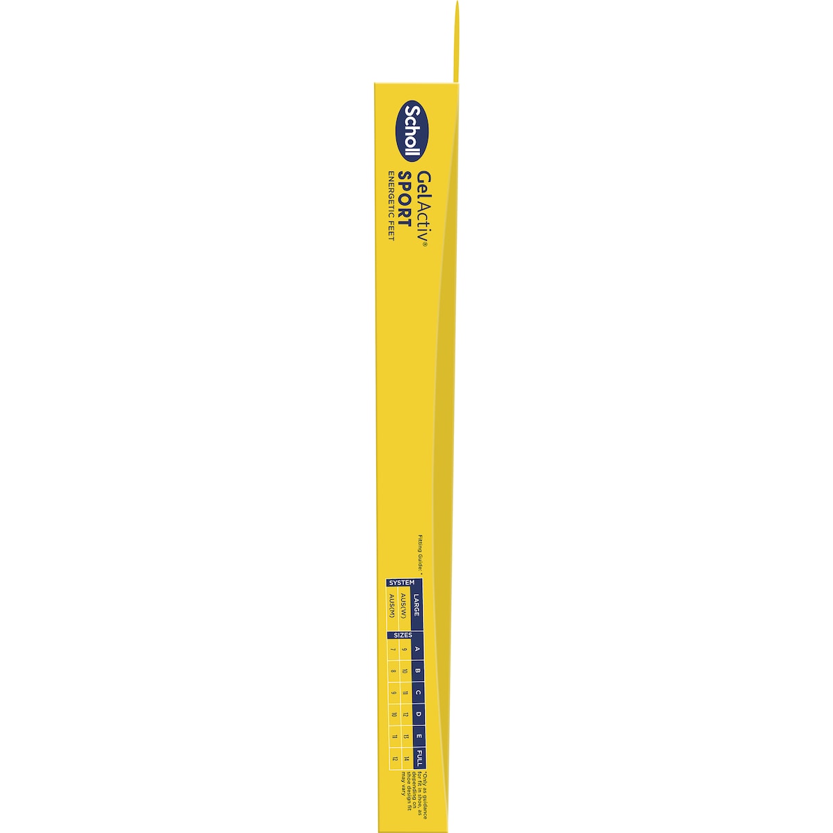 Scholl Gel Activ Sport Insoles Large Pair Each