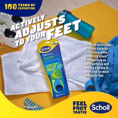 Scholl Gel Activ Sport Energetic Feet Large Pair each