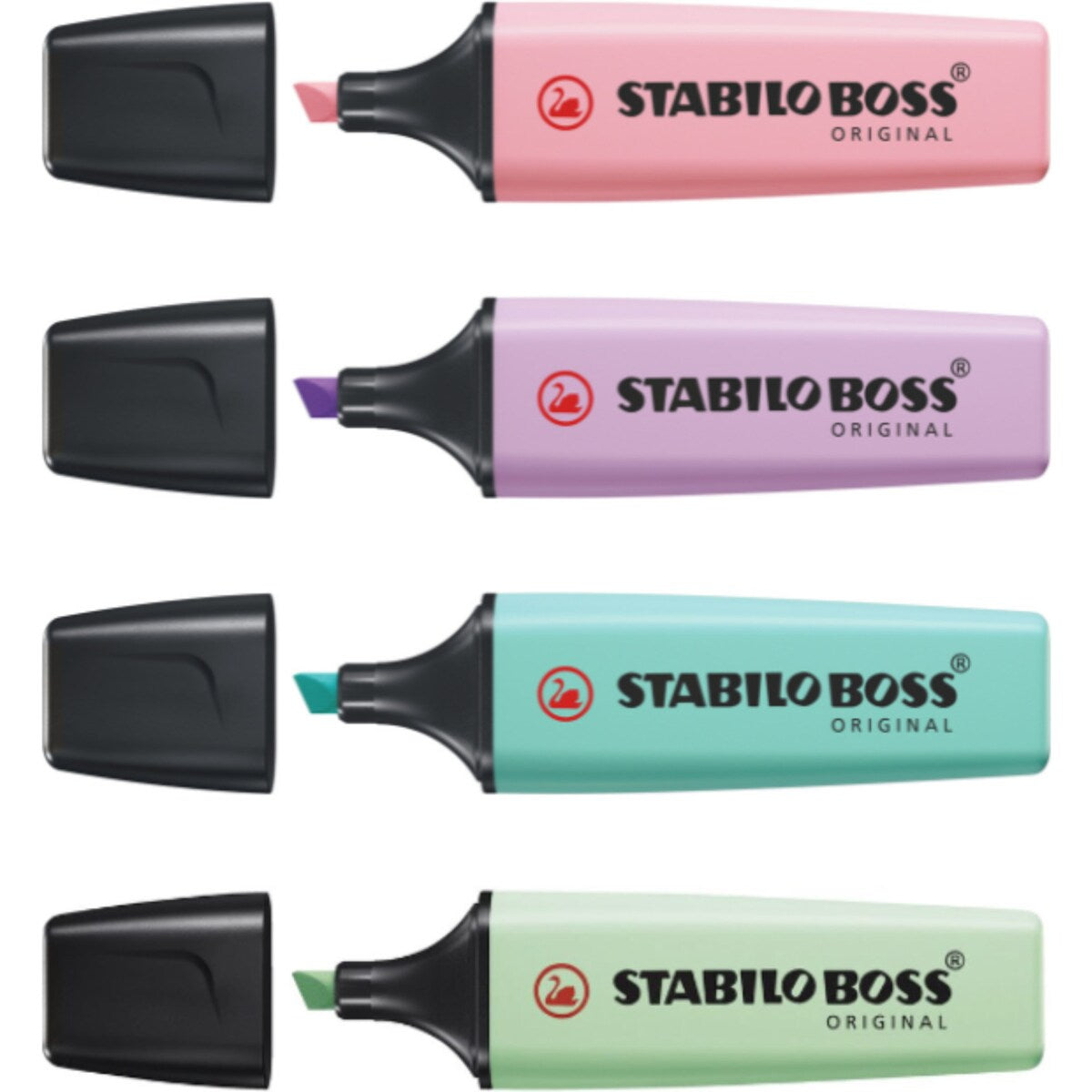 Stabilo Boss Pastel 4 Pack