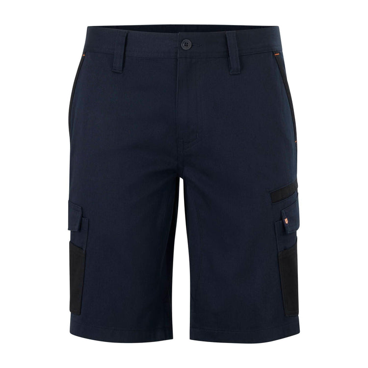 Citeco Navy Cotton Stretch Cargo Mid Shorts Size 92r