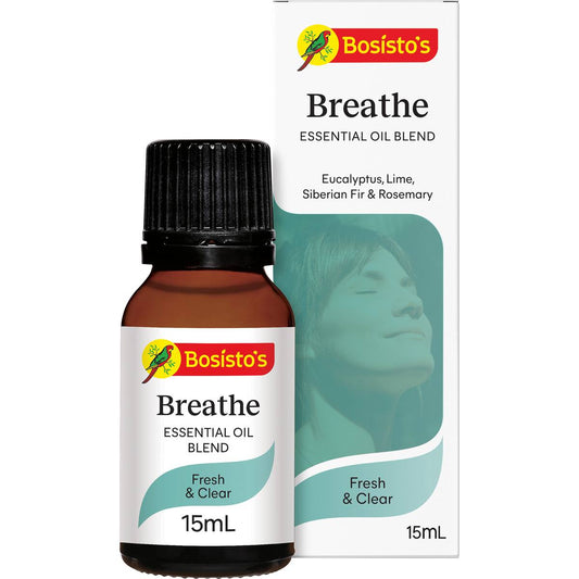 Bosisto's Essential Blend Breathe Oil 15ml