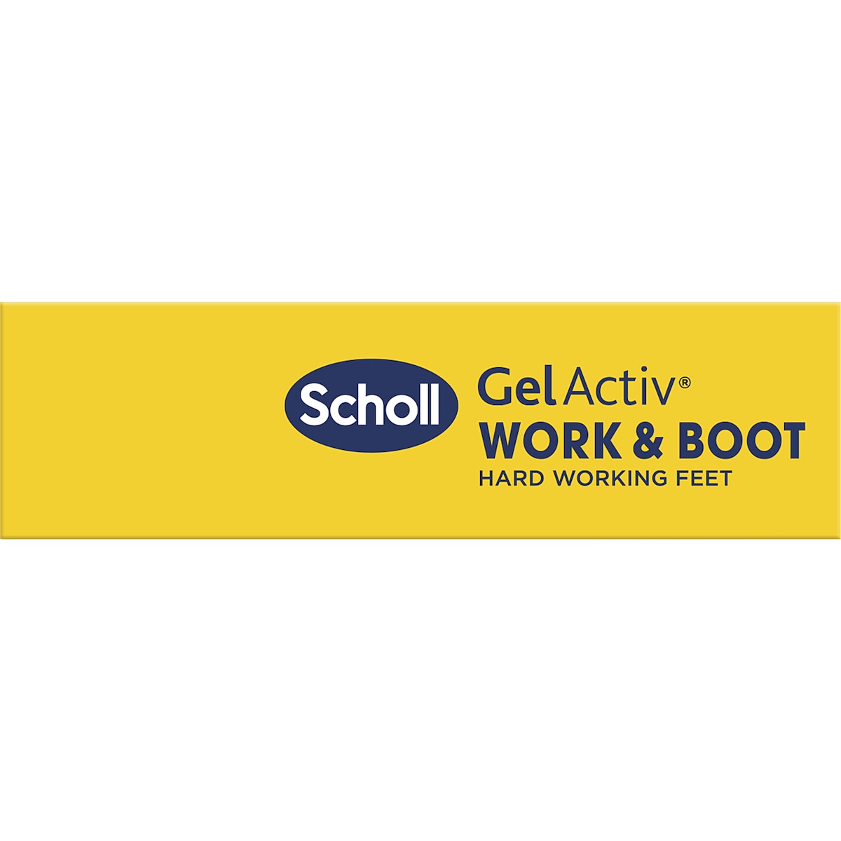 Scholl Gel Activ Work & Boot Insoles Small Pair Each