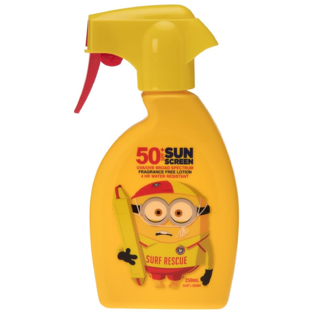 Surf Life Saving 50+ Sun Screen Spray Despicable Me 250ml