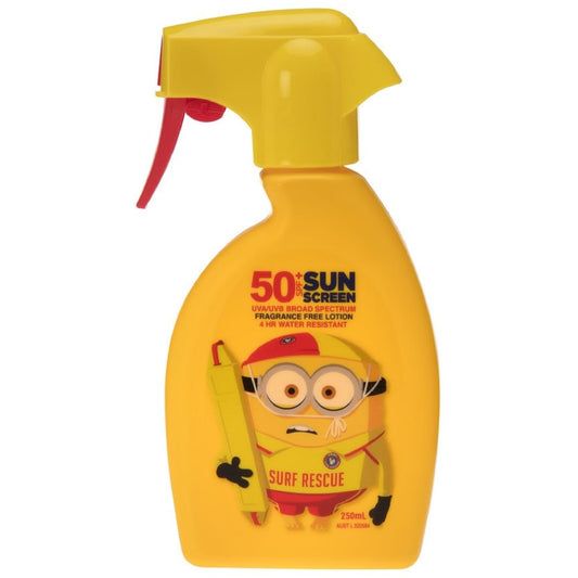 Surf Life Saving 50+ Sun Screen Spray Despicable Me 250ml